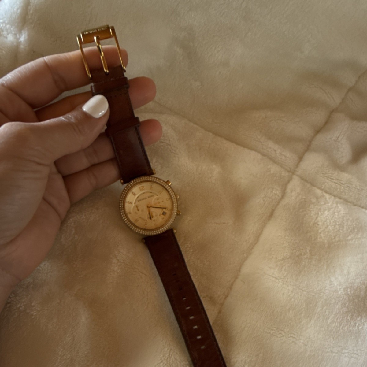Michael Kors Gold and Brown Women\'s Watch Michael Kors MK5859 Women main image 4