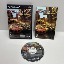 Crash n Burn Sony PlayStation 2 PS2, 2004 Complete CIB Tested & Working