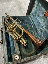 Directeur Conn 18A Bb 1957 avec cloche Coprion, embouchure Conn 4 avec étui Conn