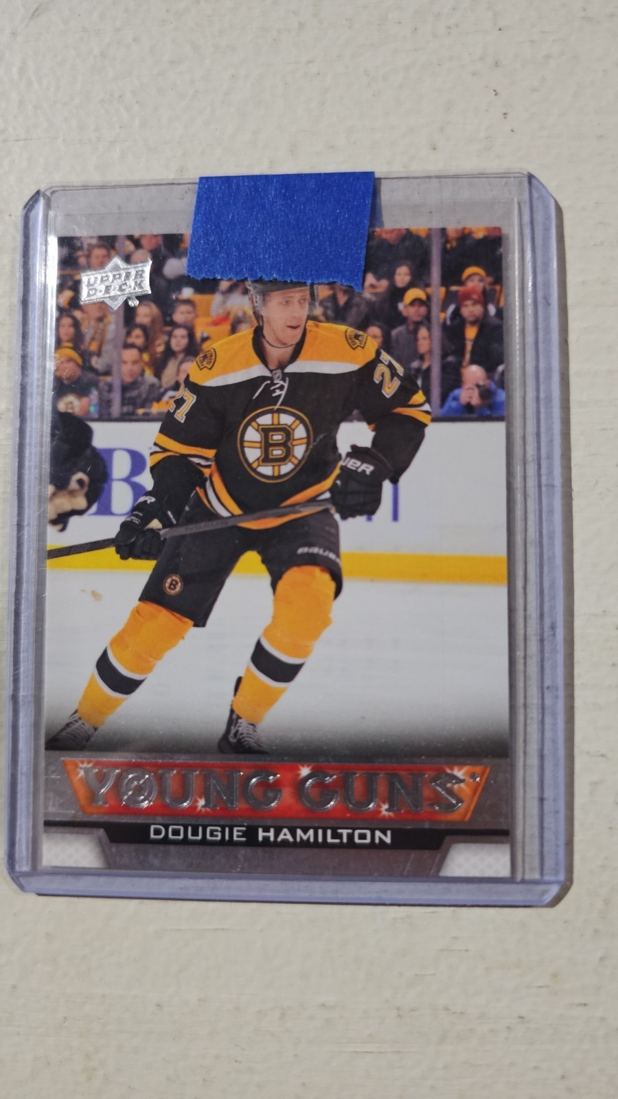 2013-14 Upper Deck Young Guns Hockey Rookie RC #202 Dougie Hamilton