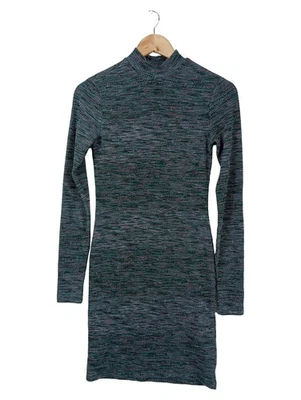 AMY & IVY Damen Etuikleid Gr. 34/XS Mehrfarbig Rippstrick - Bild 1 von 4