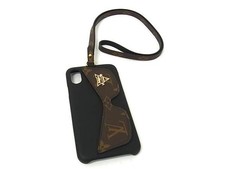 LOUIS VUITTON M68793 Monogram Bumper Cats Eye iPhoneX/xs Case Black Fp4839