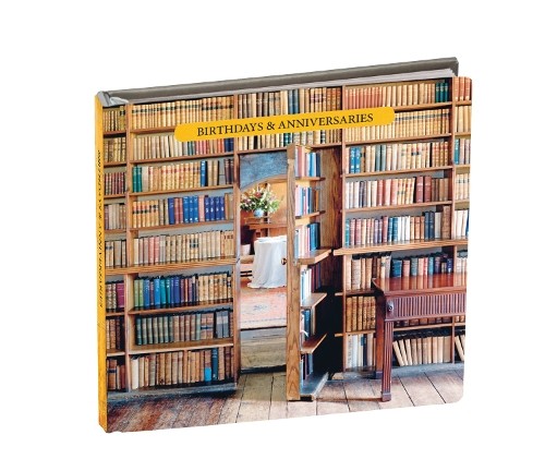 Книга на день рождения (календарь) Дома с книгами (ИМПОРТ из Великобритании)