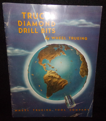 Truco Diamond Drill Bits, 32-page Booklet, oil Drilling, ca.1950, Free Shipping