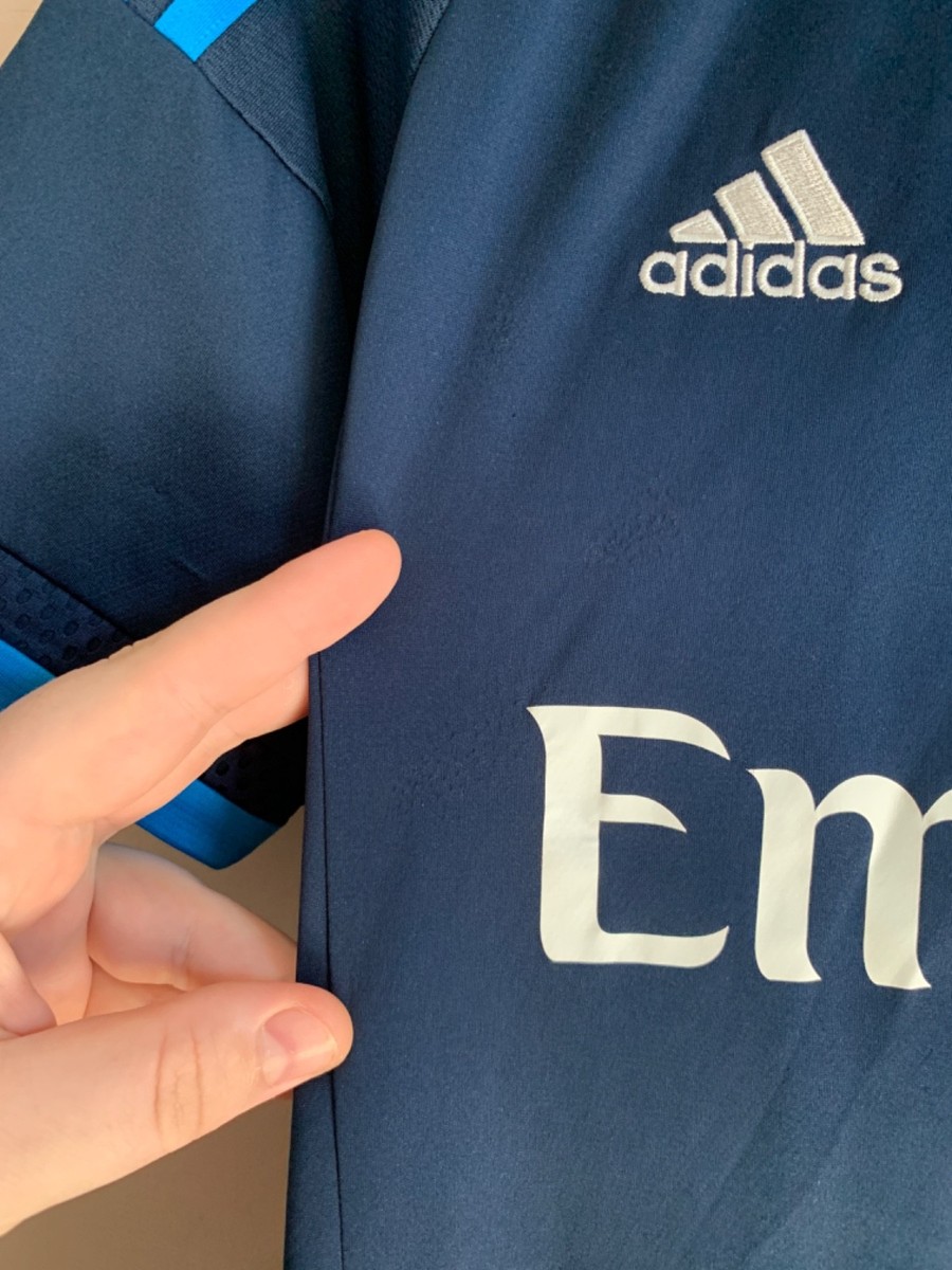 Real Madrid 2015/16 Third Football Shirt Adidas Soccer Jersey Size