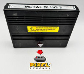 US Seller - Metal Slug 3 SNK Cartridge Neo Geo MVS -relabeled - Tested & working