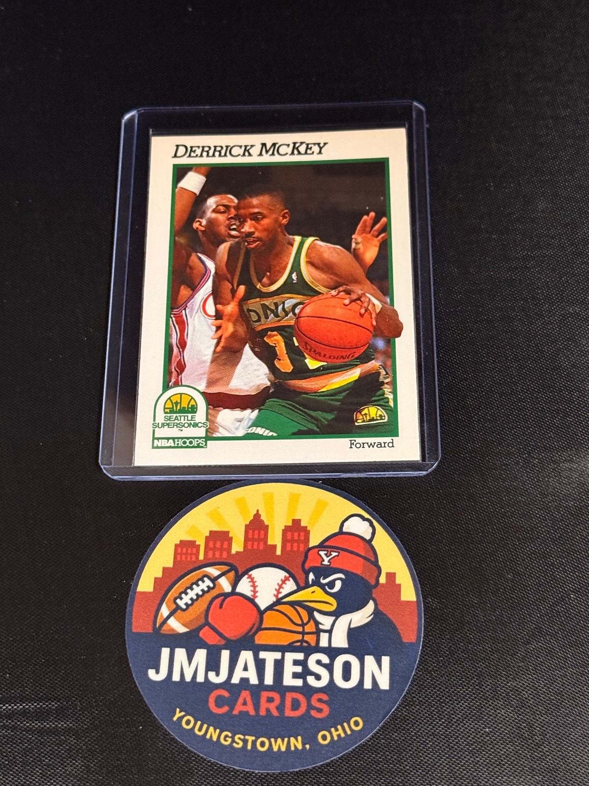 1991-92 Hoops #201 Derrick McKey