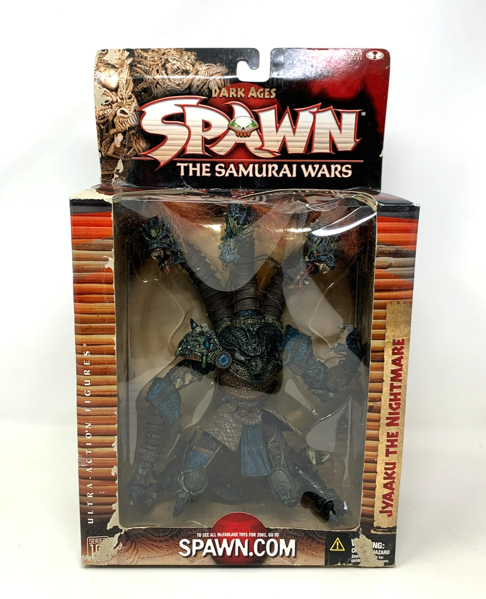 YAMAMA WARRIORS ソフビ　セット 2001 McFarlane Toys Spawn Samurai Wars Jyaaku The Nightmare Action
