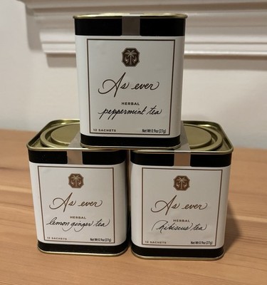 AS EVER Herbal Hibiscus, Lemon Ginger, Peppermint Tea Meghan Duchess Of Sussex