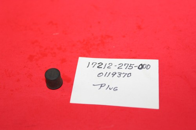 #ad NOS GENUINE ORIGINAL HONDA PLUG AIR CLEANER OEM # 17212 275 000 $2.95