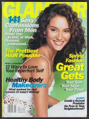 GLAMOUR Daryl Hannah talks; Emma Heming cover 3 2002