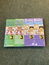 Brain Quest Cards   Grade 3 Decks 1  2  Grade 5 Decks 1  2 Educational