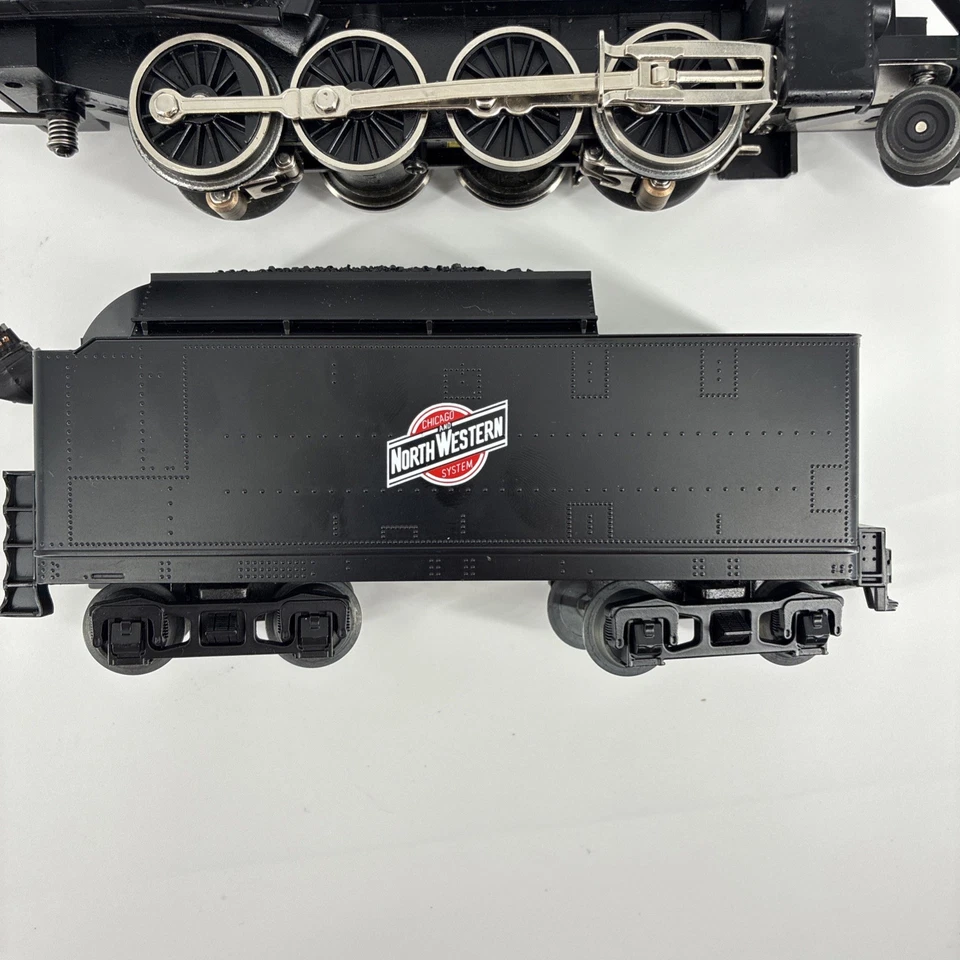 MTH Railking Imperial Chicago North Western Railway C&NW Mikado 2-8-2 Train Tend - Image 2 of 4