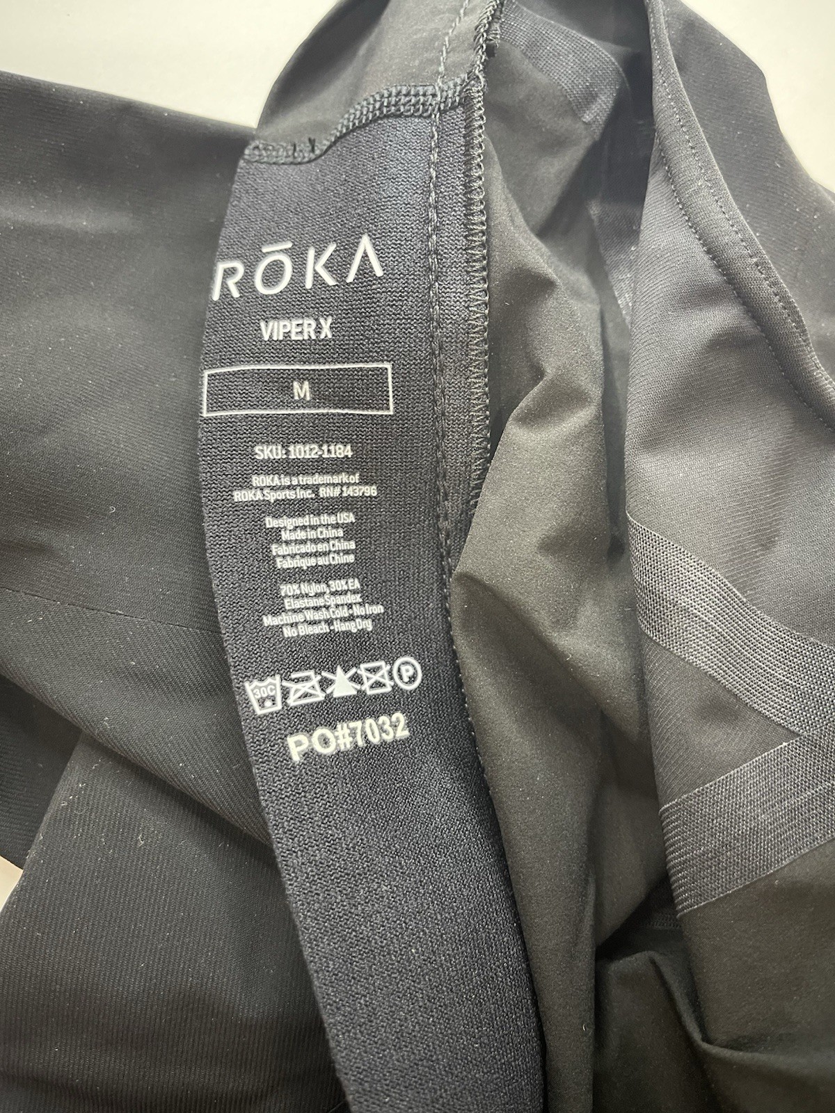 ROKA VIPER X SWIMSKIN Medium SHORT SLEEVE Triathlon Ironman