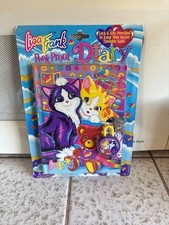 Vintage Lisa Frank Diary peek proof kittens cats NEW 1990s rare