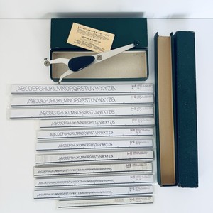 EUC Lot of 11 K+E LEROY Lettering Templates Drafting Guides & FIXED SCRIBER