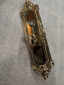 Baldwin estucheon door brass plate
