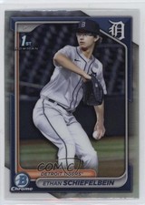2024 Bowman Draft Chrome Refractor Ethan Schiefelbein #BDC-7 0q4s
