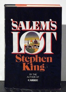 Stephen King Salem's Lot 1975 Doubleday hardback w/ DJ 438 p.
