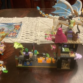 Lego Elves Lot- Sets 41197, 41074, 41187, 41073- Incomplete Mini Dolls & Dragons