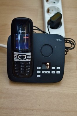 Gigaset C610A Schnurlostelefon mit Anrufbeantworter   sehr guter Zustand