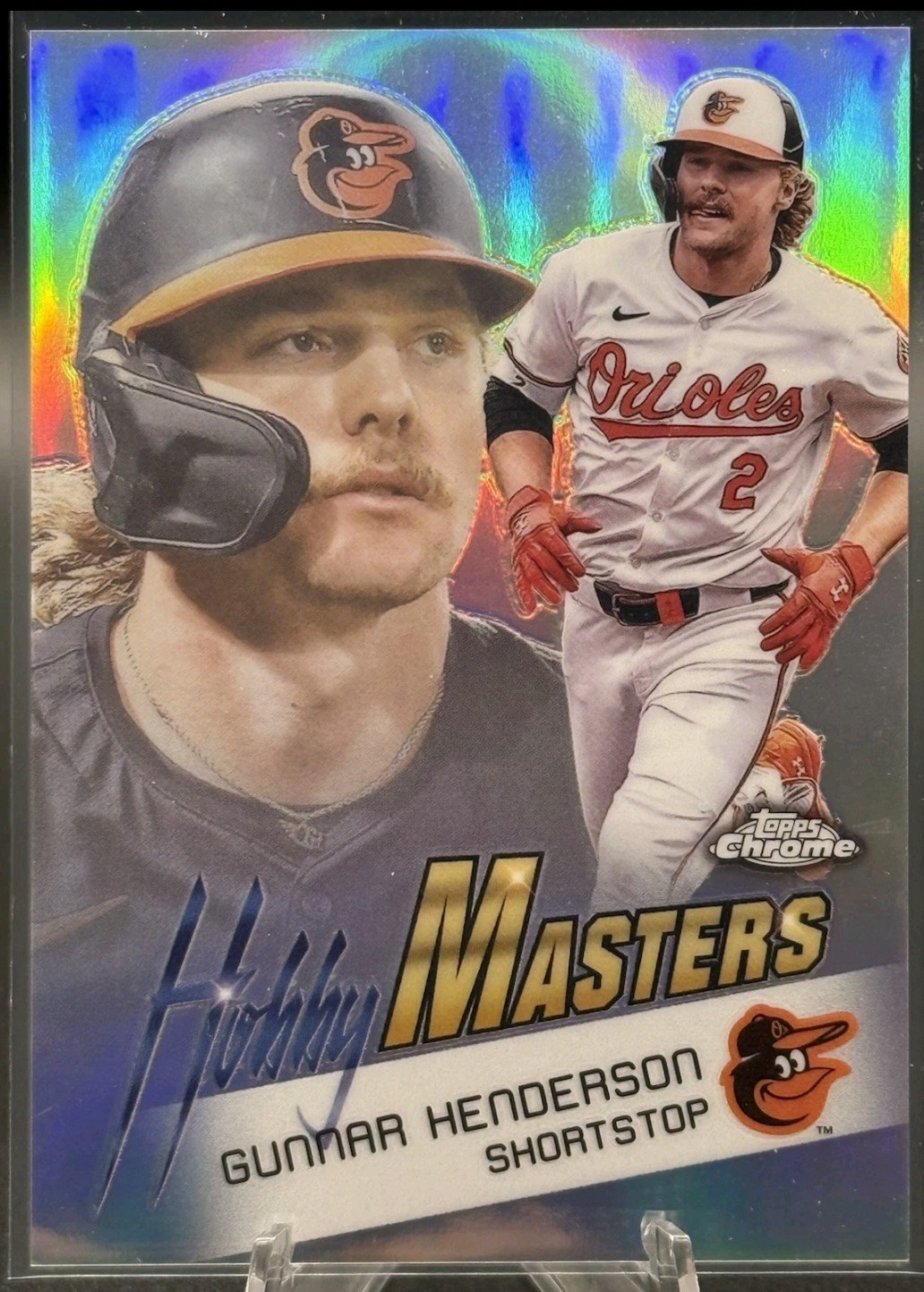 2025 Topps Chrome Hobby Masters SSP ~ Gunnar Henderson ~ Baltimore Orioles