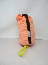 Vintage Northwest River Supply NRS Whitewater Kayak Rescue Rope Throw Bag Peach