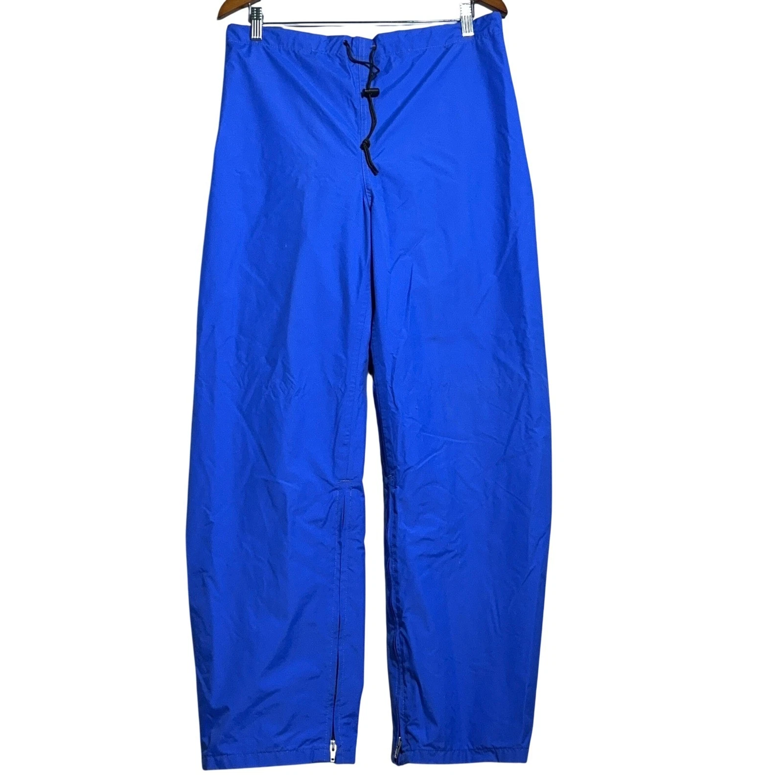 10x Gore-Tex Rain Pants Mens Size Medium Regular Nylon Blue Gorpcore Vintage