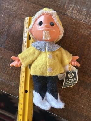 Sandman PlasticDoll 6.5  Veb Kunstblume 1960-80 Sebnitz E Germany Sandmannchen
