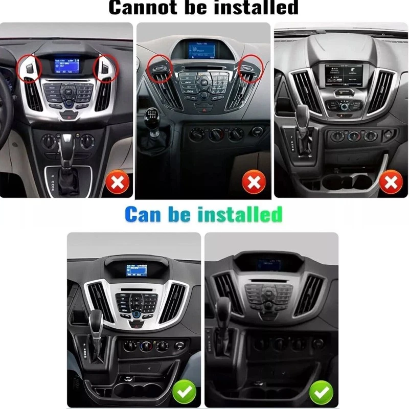 HEAD UNIT APPLE CARPLAY & ANDROID AUTO STEREO FOR FORD TRANSIT MK-8 2013-2018 - Image 2 of 4