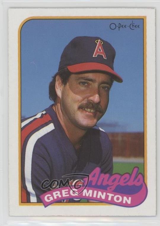 1989 O-Pee-Chee Greg Minton #306 0q3