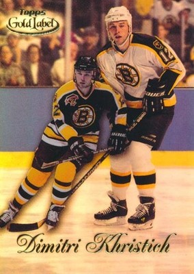 1998-99 Topps Gold Label #23 DMITRI KHRISTICH - Boston Bruins