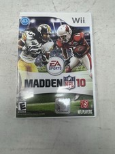 Madden NFL 10 (Nintendo Wii, 2009) Complete CIB