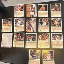 Lot de cartes à collectionner sportives NBA / basket-ball, plusieurs cartes