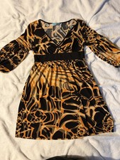Marciano GUESS Women's Animal Print Dress Size Small