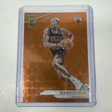 Dennis Rodman 2023-24 Panini Donruss Elite Orange Foil Chicago Bulls #46