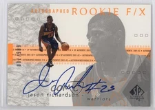 2001-02 SP Authentic Auto Rookie F/X /700 Jason Richardson #137 Rookie Auto RC