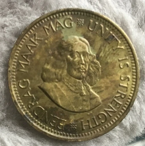 1964 South Africa 1/2 Cent — photo from another recent sale