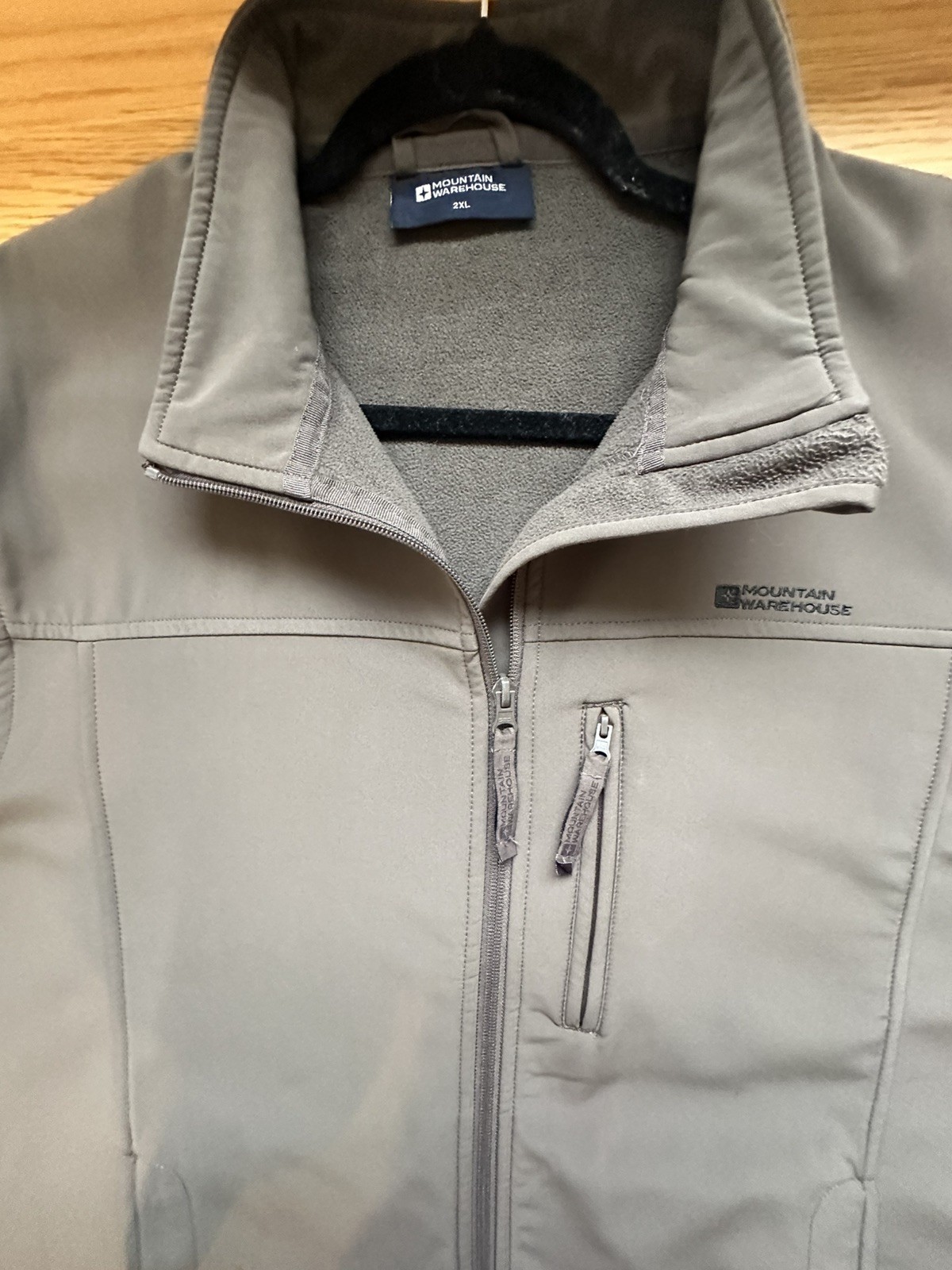 Mountain Warehouse Softshell Jacket – khaki color… - image 4