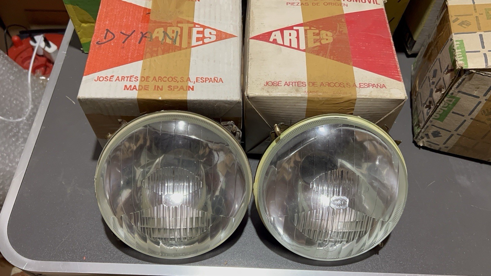 Phare CIBIE 154 Type Artes haut de gamme en verre pour Ford Escort