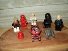 LEGO Starwars minifig lot + VINTAGE LEGO STARWARS WATCH