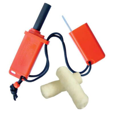 BTI Tools UST-1156804 StrikeForce Fire Starter with Tinder, Orange