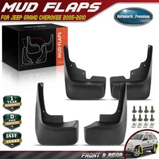 4x New Mud Flaps Splash Guards Mudguard for Jeep Grand Cherokee 2005 2006-2010