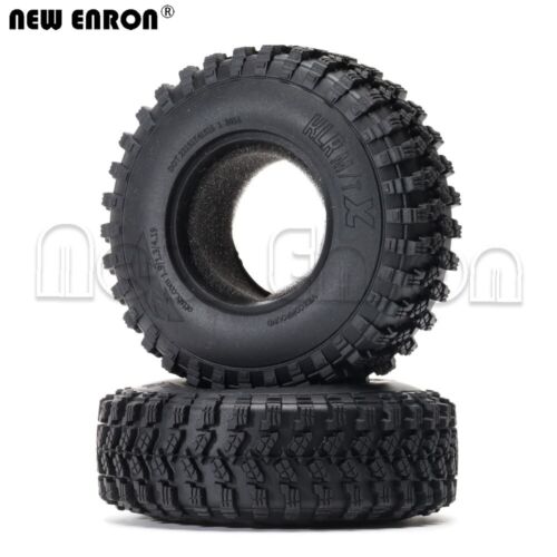 1.9 Rubber Tyre Wheel RC Tires for 1/10 RC Car Crawler TRX4 Axial Tamiya D90 TF2 - Picture 3 of 7