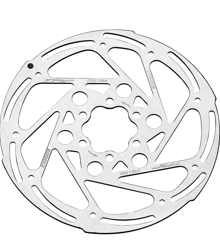 Rotor TRP 6 pernos frenos de disco rotor 160 mm 1,8 mm de espesor carretera MTB freno rotor Foto 2 de 3