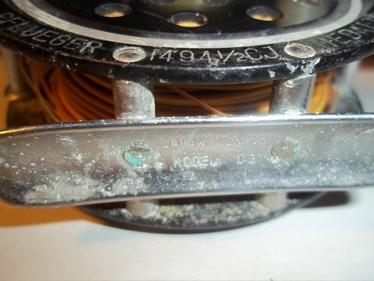 VTG PFLUEGER MEDALIST BY SHAKESPEARE 1494 1/2 CJ Fishing Reel | eBay