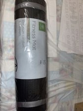 Gaiam Essentials Thick Yoga Mat Fitness  Exercise Mat with Easy-Cinch Yoga Mat