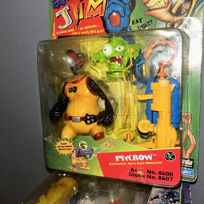 Psycrow (Vintage Earthworm Jim, Playmates) Sealed | eBay