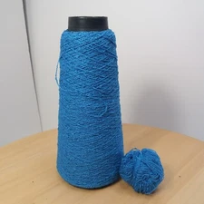 Calypso Gold Label Machine Knitting Yarn - vintage - 113 grams blue 2 play