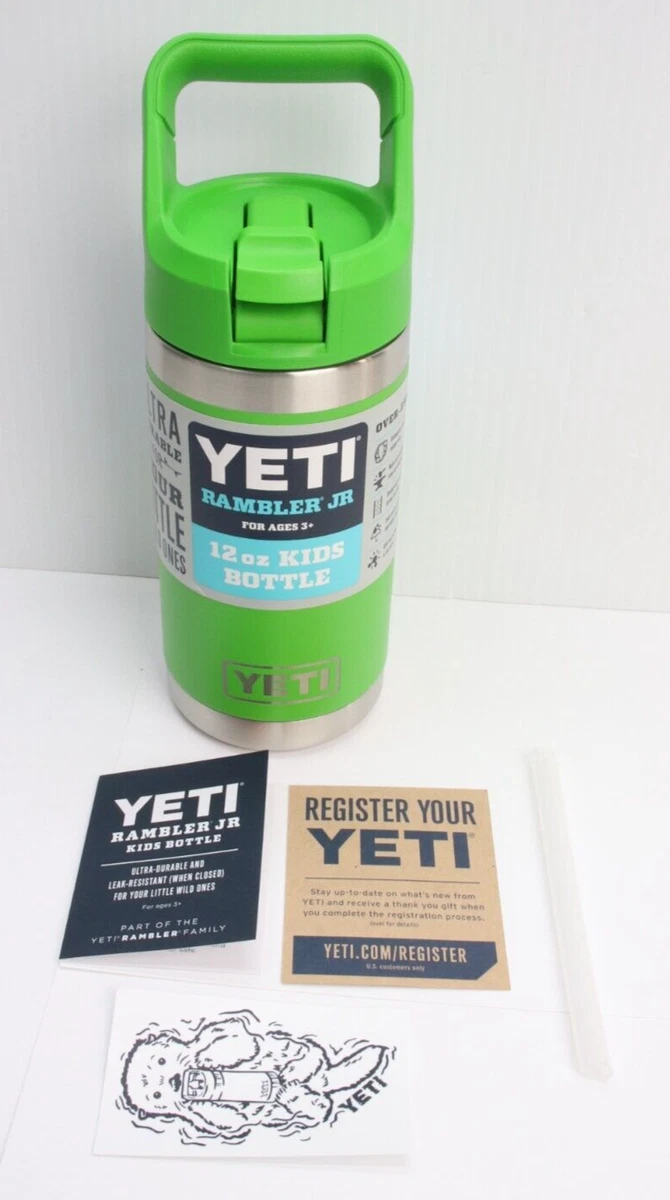 YETI Rambler Jr 12oz Kids Bottle - Canopy Green - TackleDirect